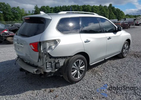2019 Nissan Pathfinder Sv из США, поврежденный, VIN 5N1DR2MMXKC581052